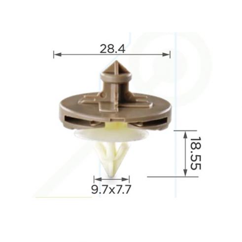 Клипса VW 1H0868243B Audi Seat Skoda Volkswagen Клипса VW 1H0868243B Audi Seat Skoda Volkswagen