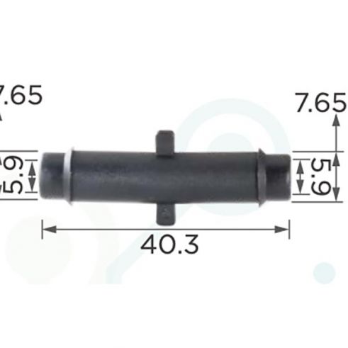 Пластиковый соединитель d7.6 Chrysler 4179981