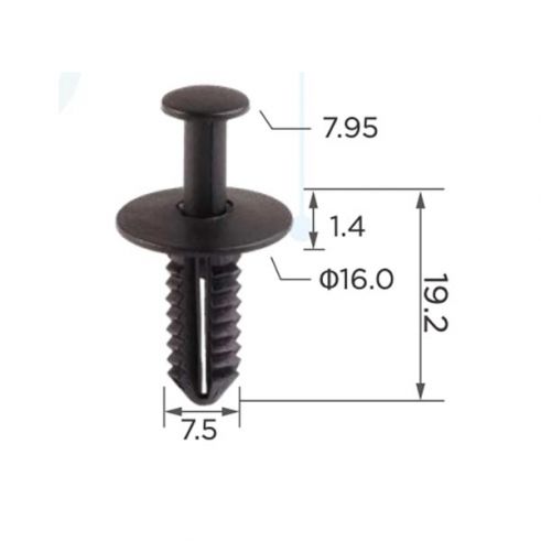 Кліпса Mercedes A1249900492 Кліпса Mercedes A1249900492