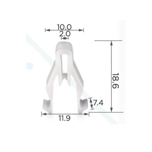 Клипса Honda Mitsubishi MQ907568 Toyota Клипса Honda Mitsubishi MQ907568 Toyota