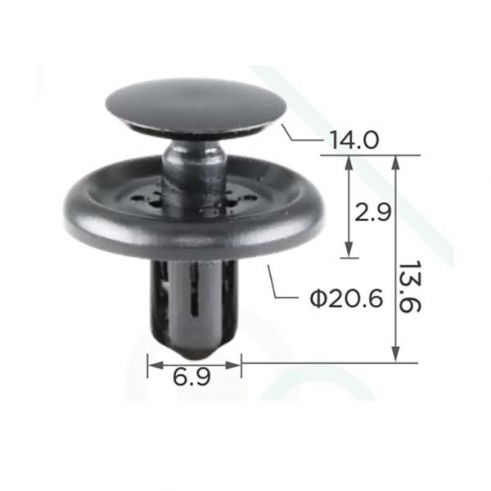 Клипса Lexus Toyota 90467-07201