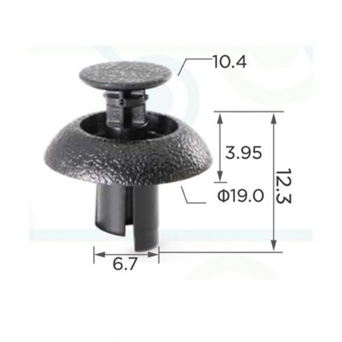 Клипса Toyota Lexus 90467-07211