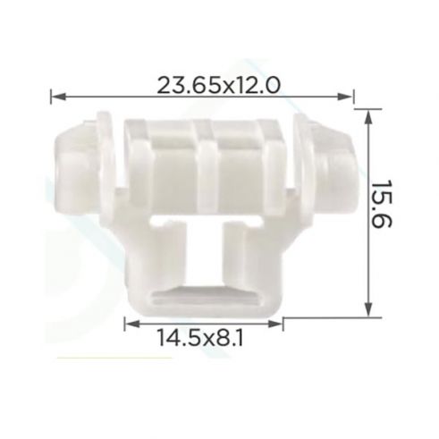 Клипса молдинга двери Mercedes 0019885181 Клипса молдинга двери Mercedes 0019885181