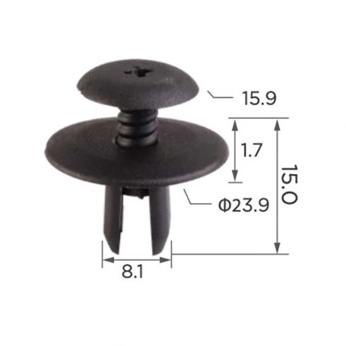 Клипса Audi VW Skoda 1H0867199A