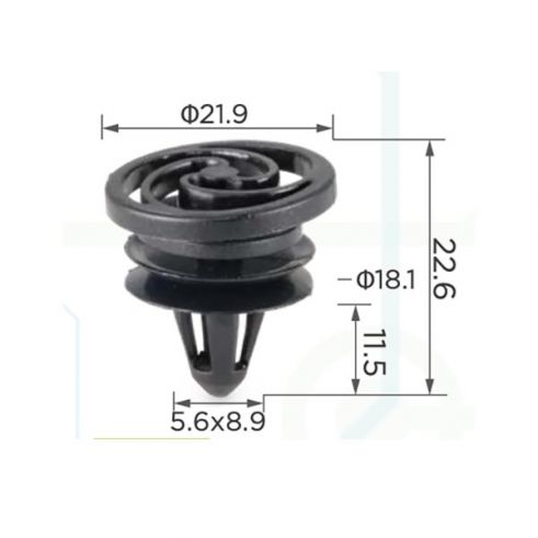 Клипса обшивки Audi Seat Skoda VW 6K0868243C Клипса обшивки Audi Seat Skoda VW 6K0868243C