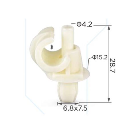 Клипса упора капота Audi Seat Skoda VW 1H0823397 Клипса упора капота Audi Seat Skoda VW 1H0823397