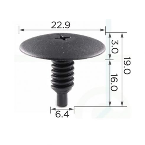 Клипса Audi VW 1H0819055B01C