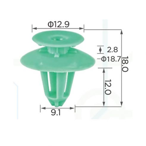 Кліпса обшивки Ford E865220S Mercedes A0069884378 Кліпса обшивки Ford E865220S Mercedes A0069884378