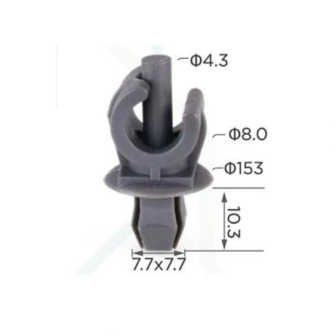 Клипса упора капота Audi Seat VW N0823397C
