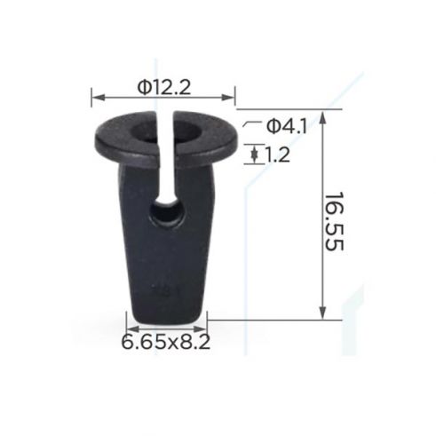 Клипса под саморез VW Audi Seat Skoda 6N0809966A