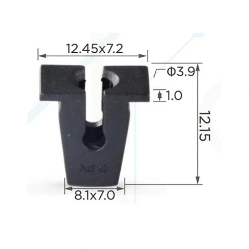 Клипса под саморез VW Audi Seat 811807577 Клипса под саморез VW Audi Seat 811807577