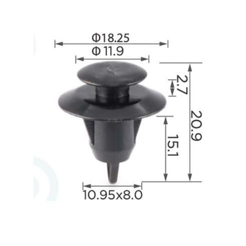 Клипса обшивки Toyota Lexus 7549360020
