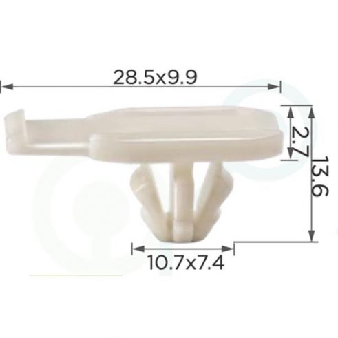 Кліпса Audi VW 7L0839069 Кліпса Audi VW 7L0839069