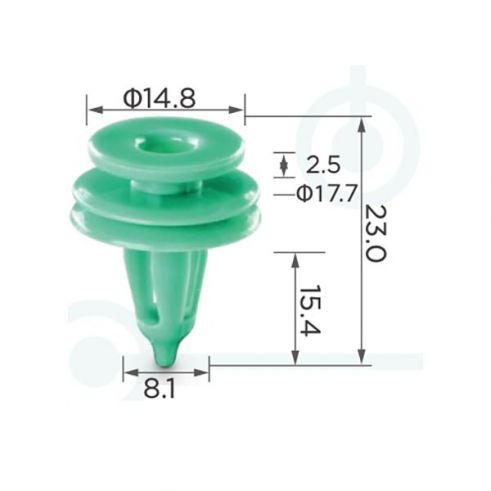 Клипса обшивки Chrysler Lexus Jeep 6503204