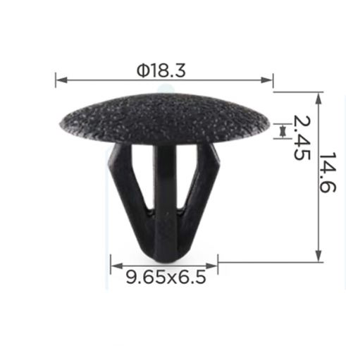 Клипса обшивки Infiniti Nissan 0155300202 Lexus Toyota 9046710018