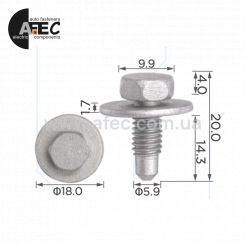 Болт Tesla 1060685-00-C
