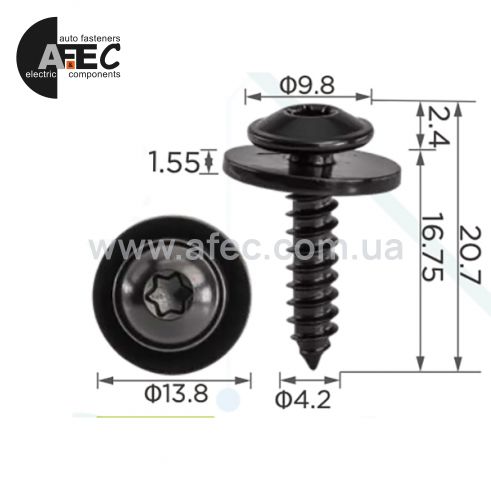 Саморез VW Renault N10309101 7703016405