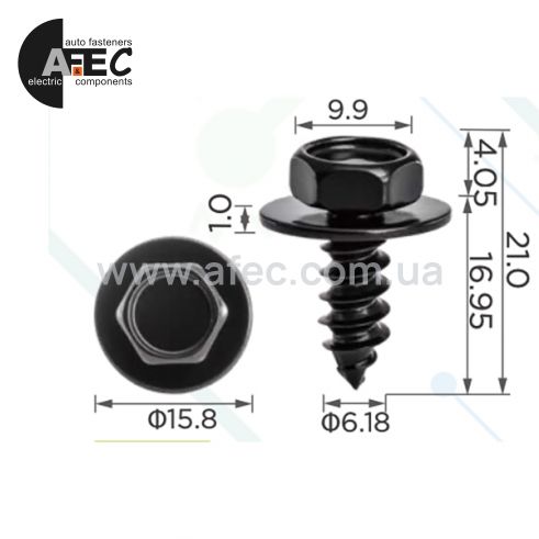Саморез Toyota 9015960623 Саморез Toyota 9015960623