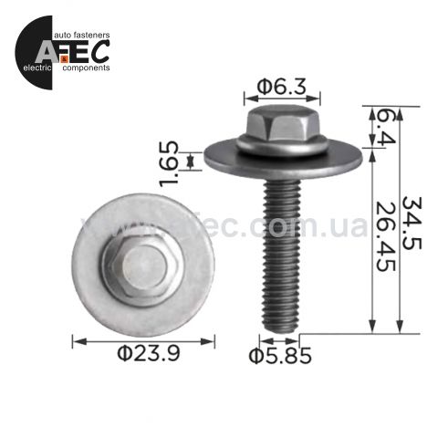 Болт Tesla 1121401-00-C Болт Tesla 1121401-00-C